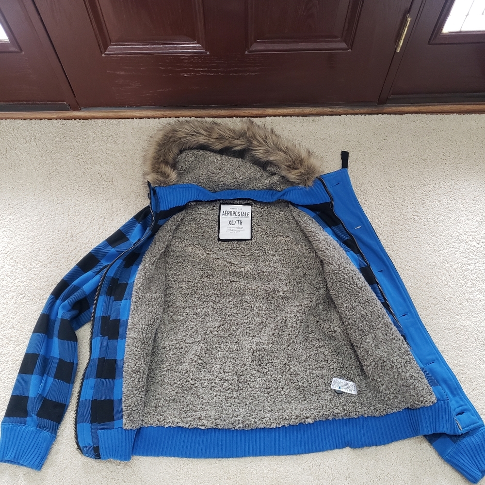 Aeropostale plaid jacket